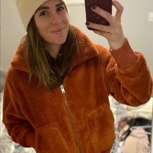 Cropped Billabong Sherpa Jacket